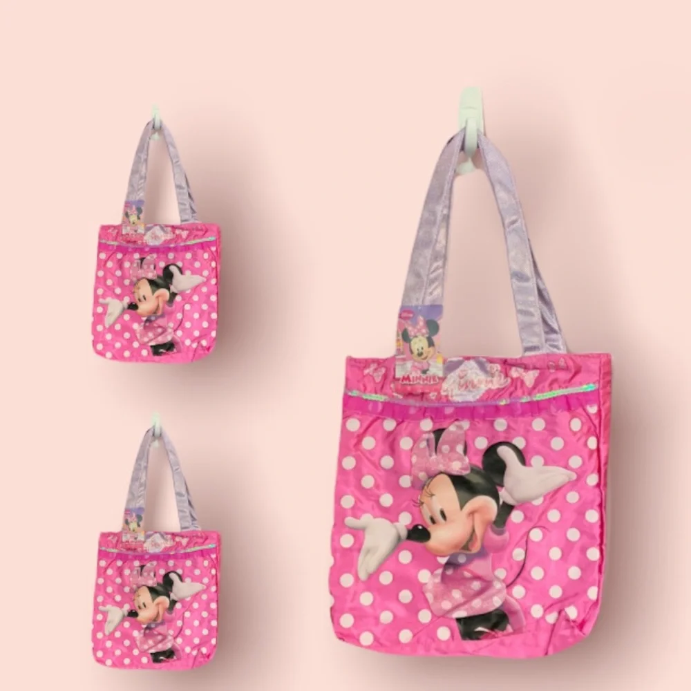 Disney Minnie Mouse Satin Bags Bundle of 3
